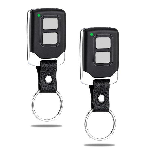 2 Garage Door Opener Remote, for Lift Master Chamberlain Craftsman Garage Door Opener Remote 893LM 893Max 891LM 971LM 973LM 371LM 373LM, Red Orange Green Yellow Purple Learn Button Garage Door Remote