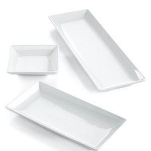 The Cellar - Whiteware Nested Serving Trays, Set of 3, Created for Macy's