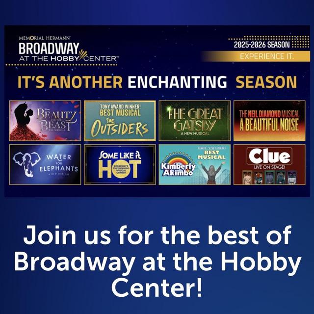 Broadway in Houston 2027 Season