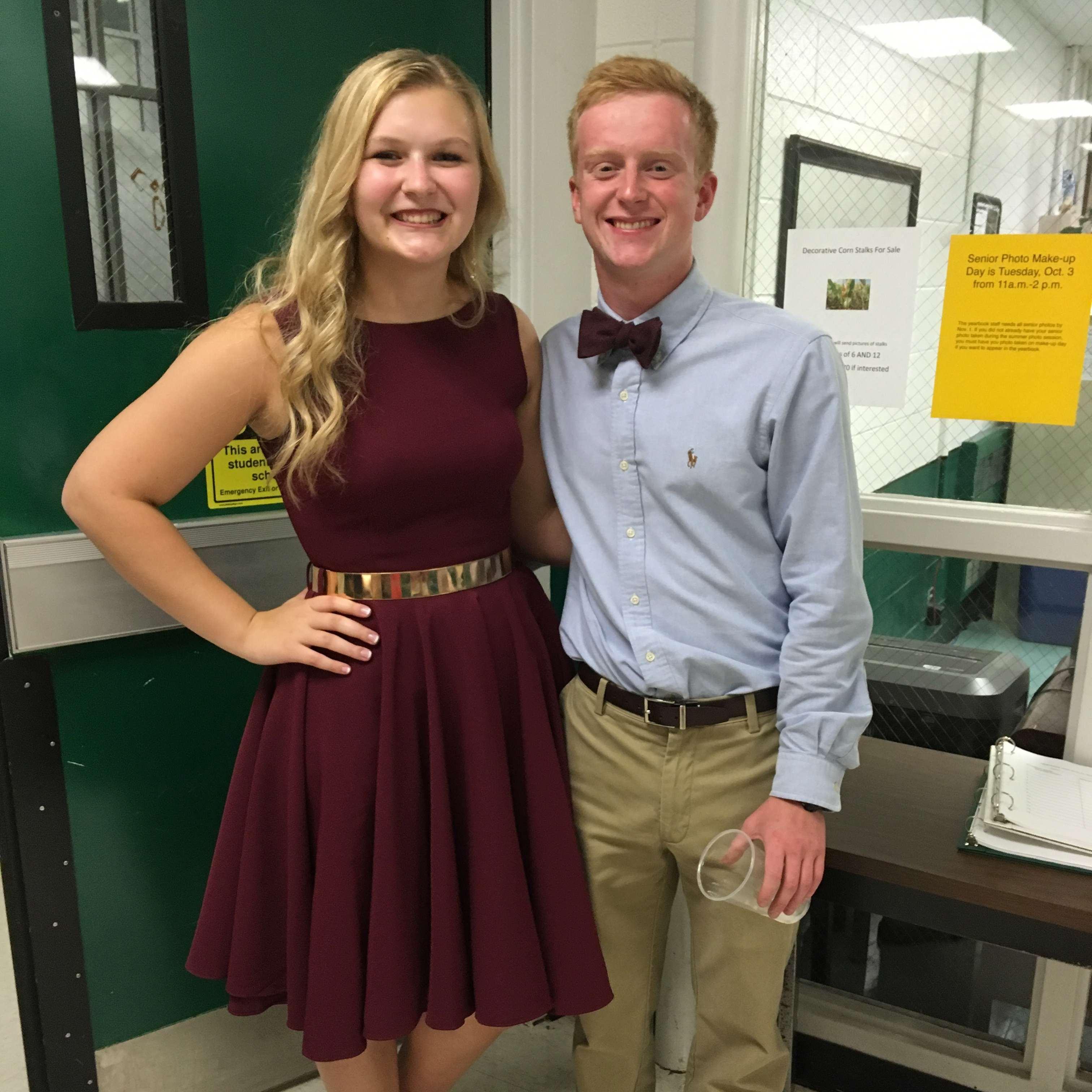 Our senior homecoming dance Fall 2017