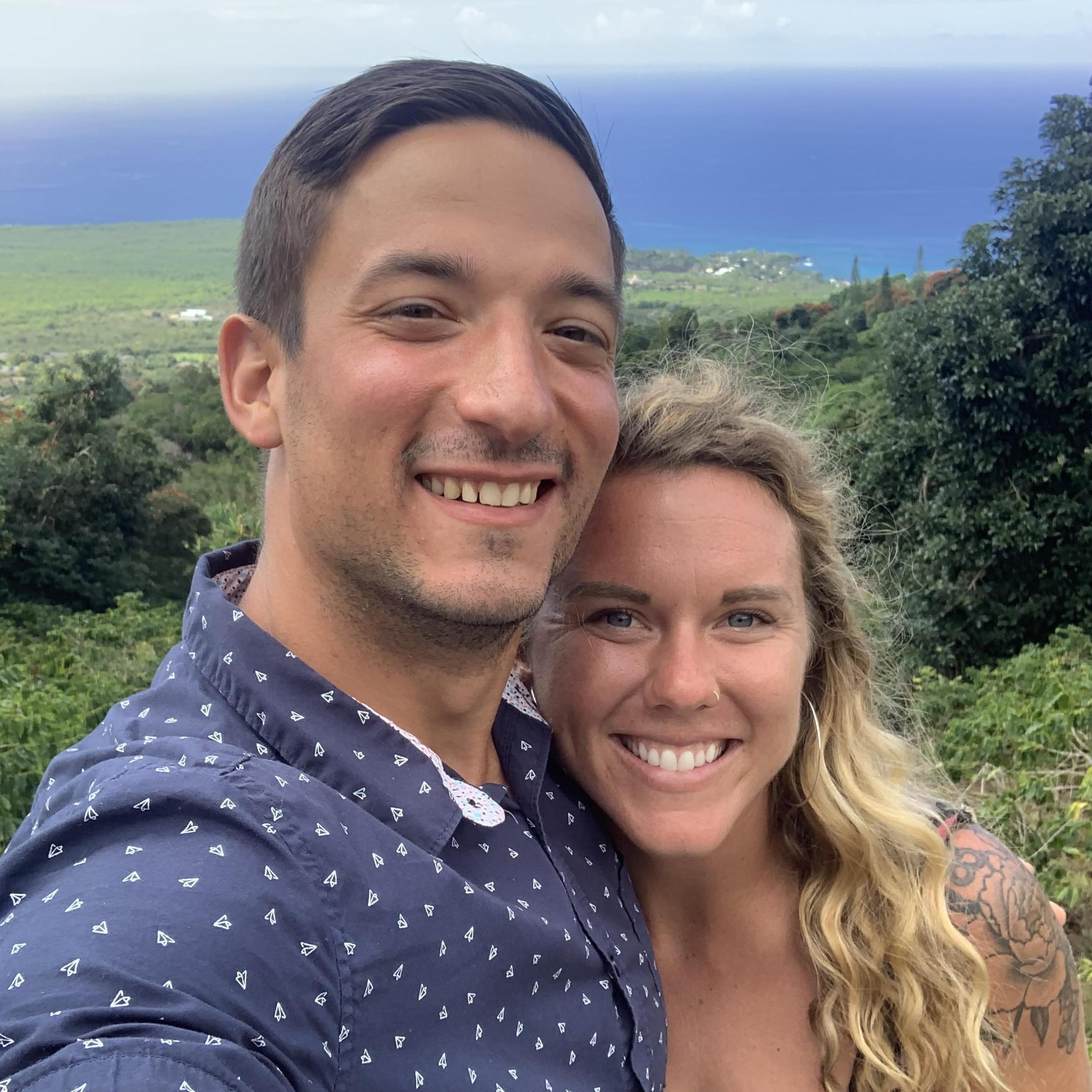 Best Brunch Date Ever! @ The Coffee Shack Kona, HI