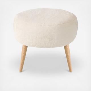 Arctic Oval Ottoman