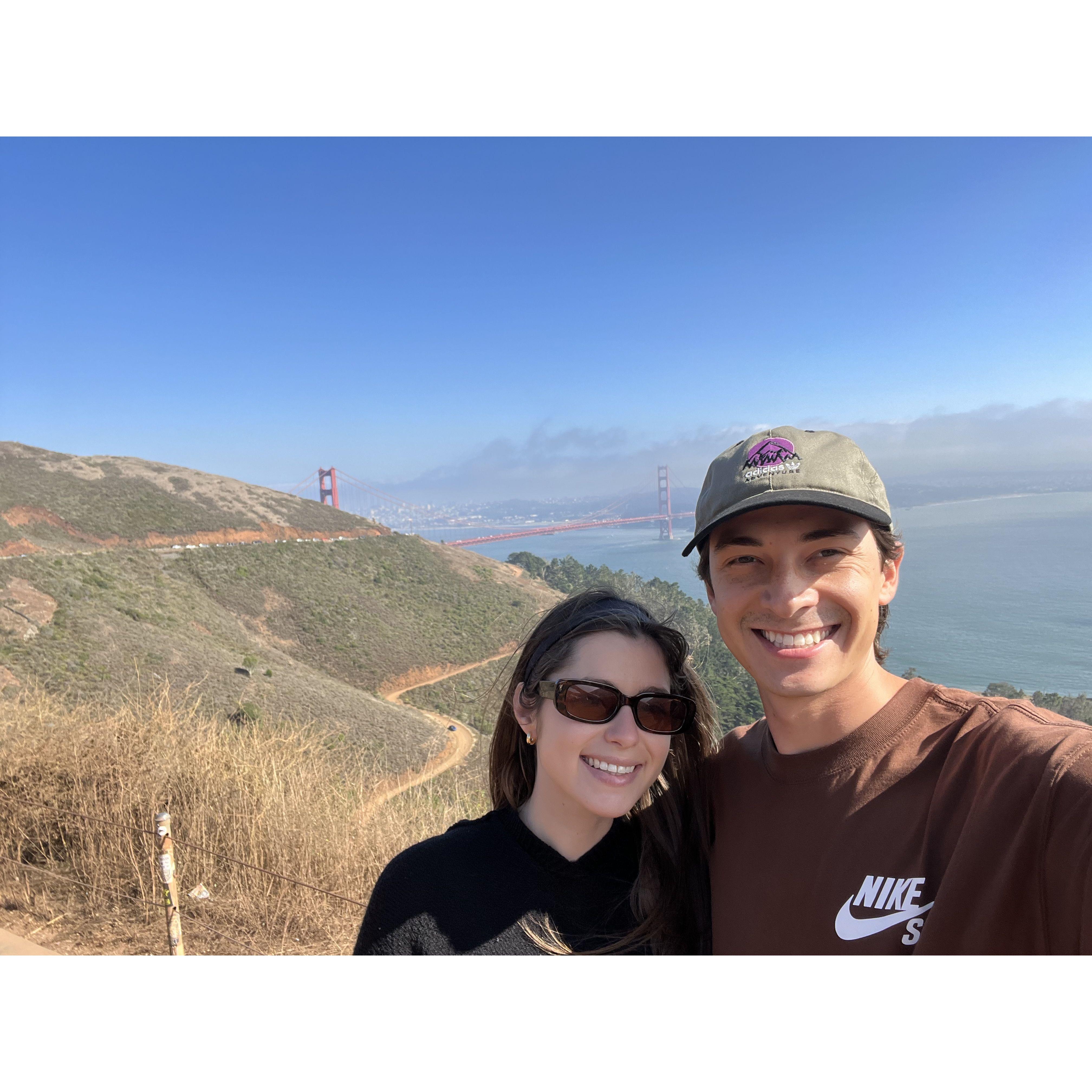 August 2023 - Visiting Clarks lovely grandmother in San Francisco.