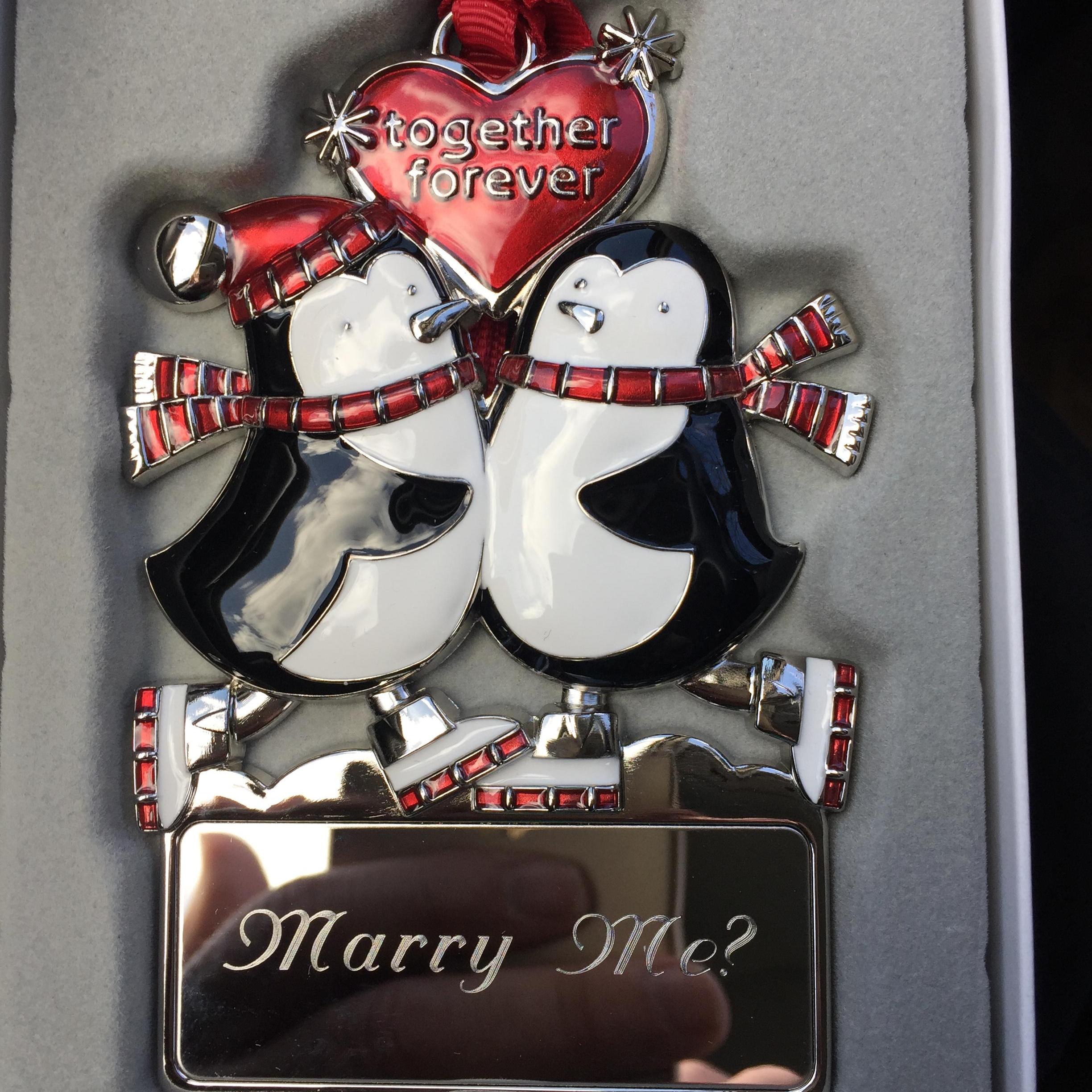This was the ornament that Paul opened on Christmas day (from the now famous "ugly cry" video.