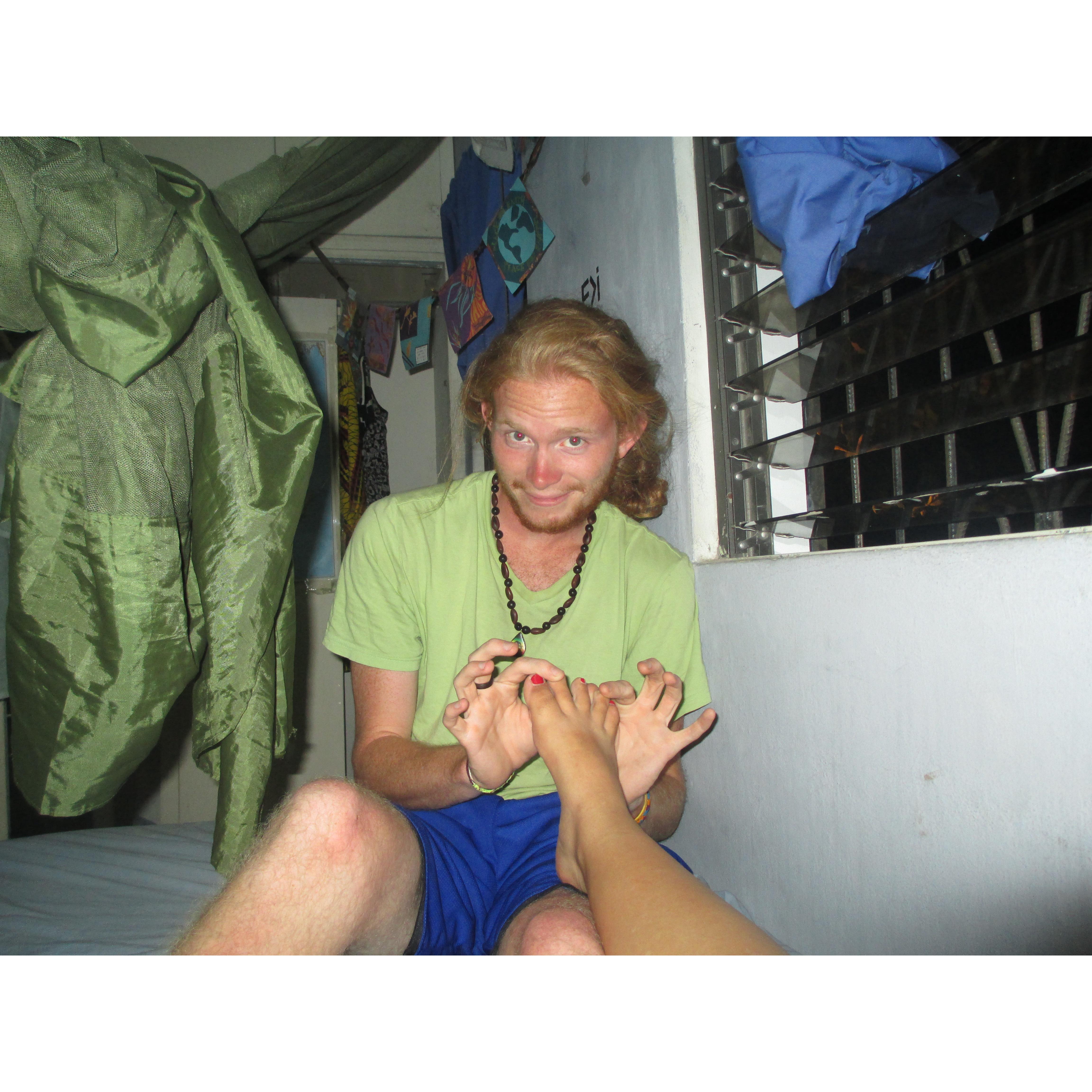 We promise we were just community mates!