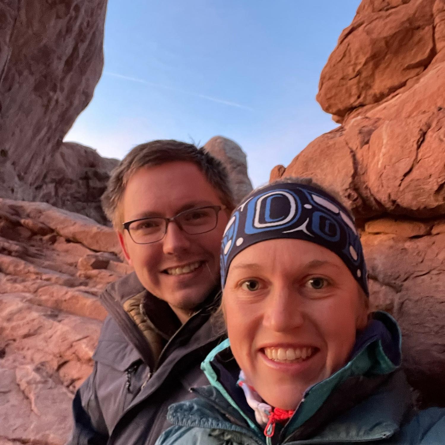 Sunrise at Arches National Park