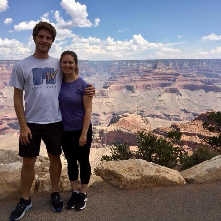 Pit stop at the Grand Canyon during our road trip to CA when we moved out west.