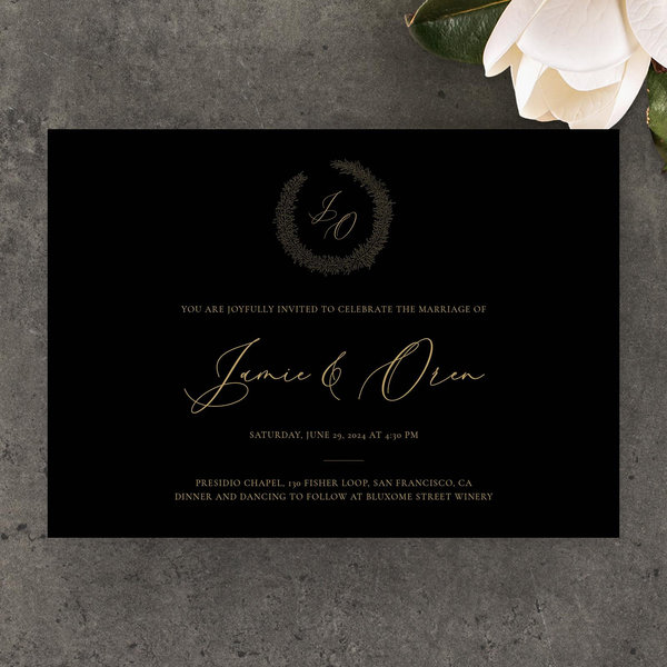 Zola Wedding Invitations - Mathias Landscape