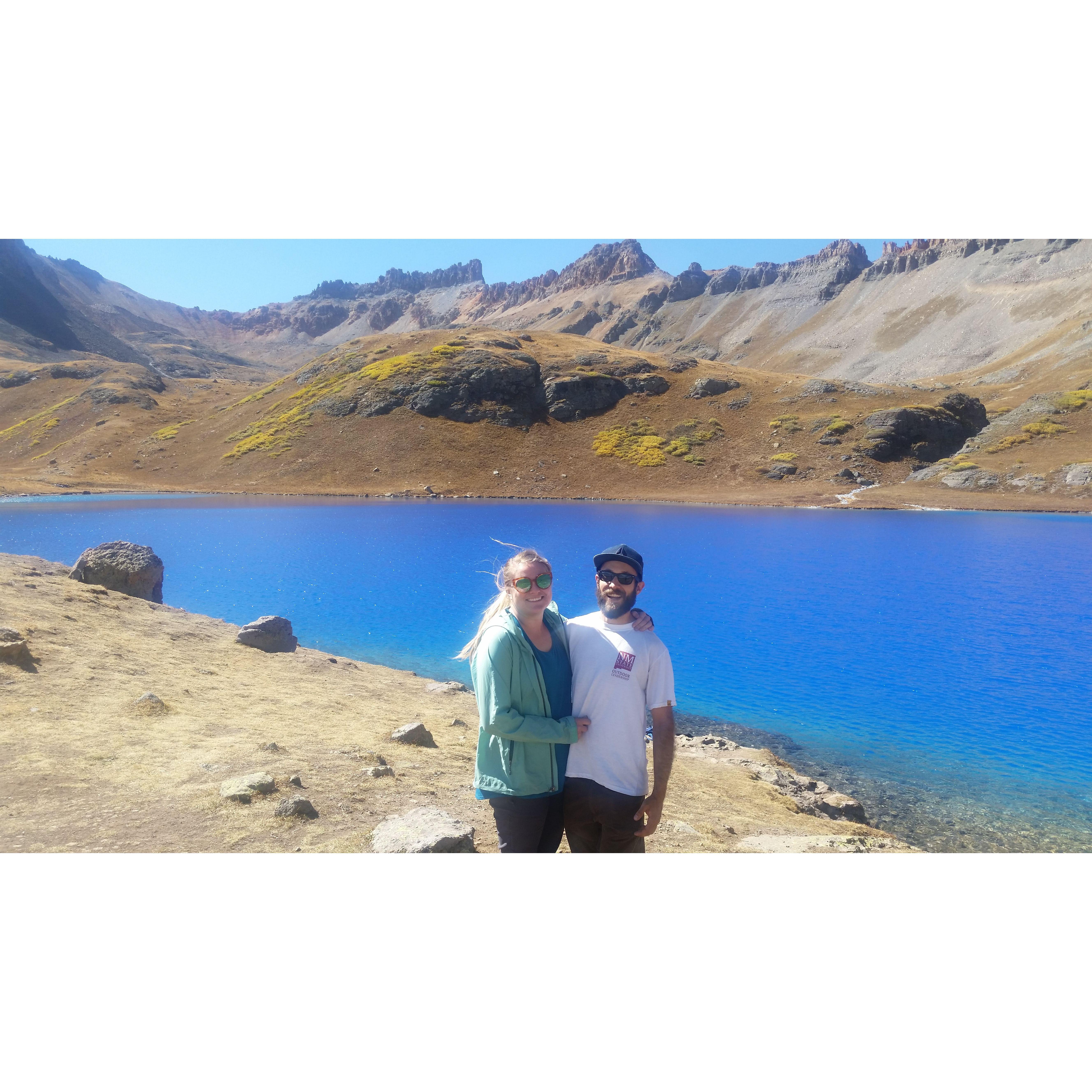 Ice Lake near Ouray, Colorado. Camping trip with friends Shae Sanger and Drake Dalton, September 2018.