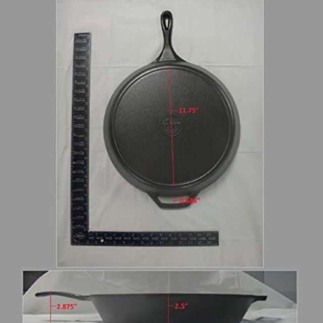 Lodge 15 Inch Cast Iron Pre-Seasoned Skillet