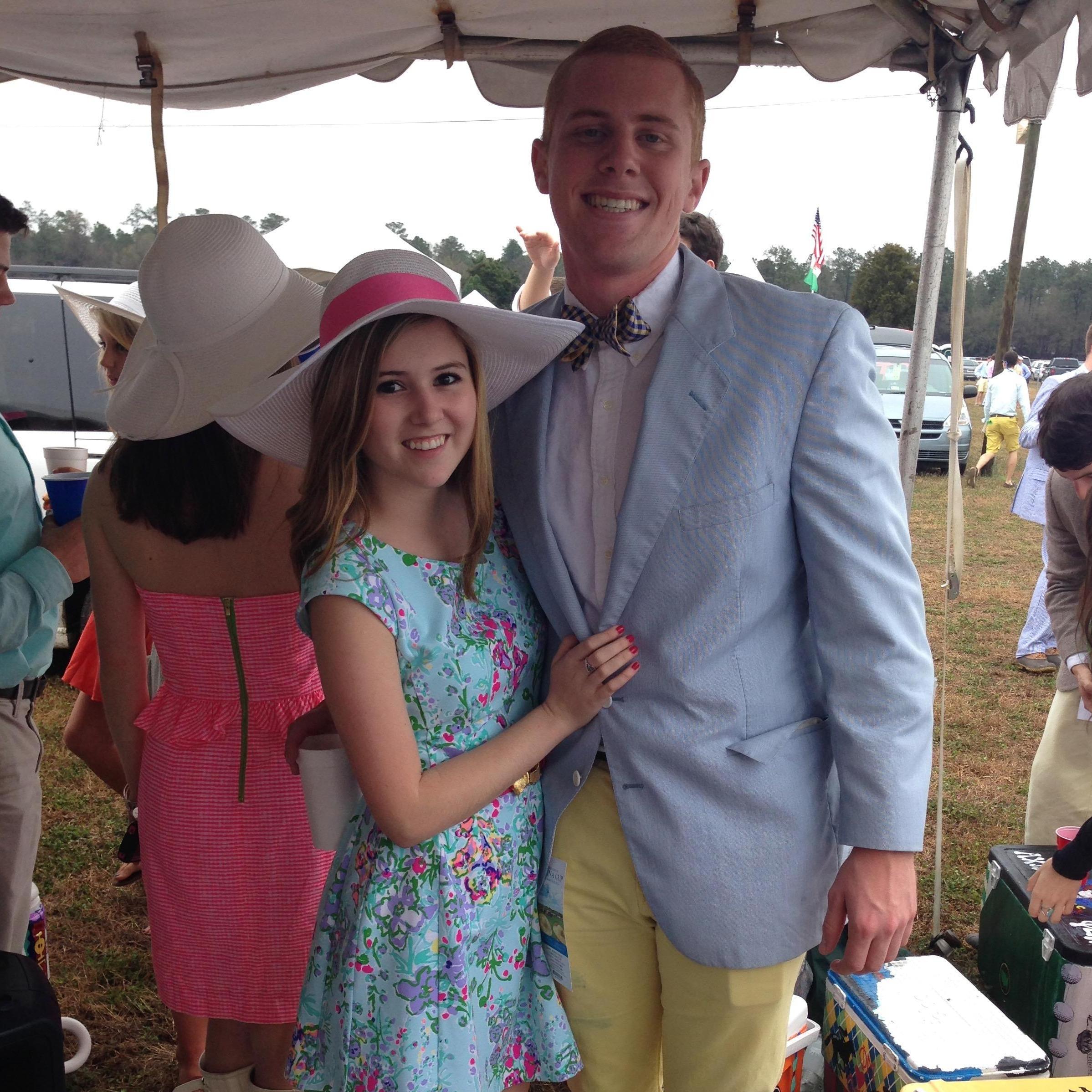 Our first picture together! Carolina Cup 2014