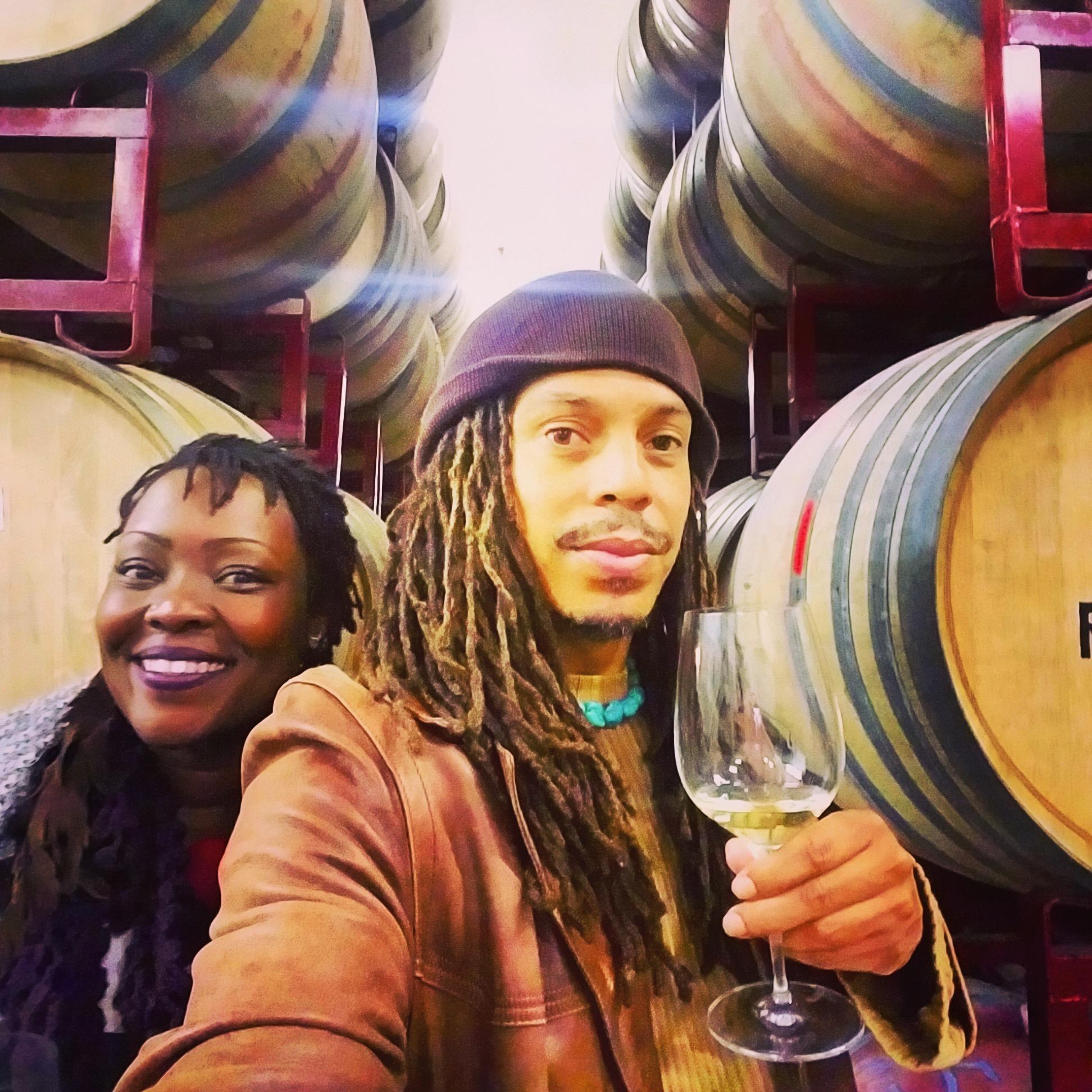 Rideu Winery Solvang on a wine tour.