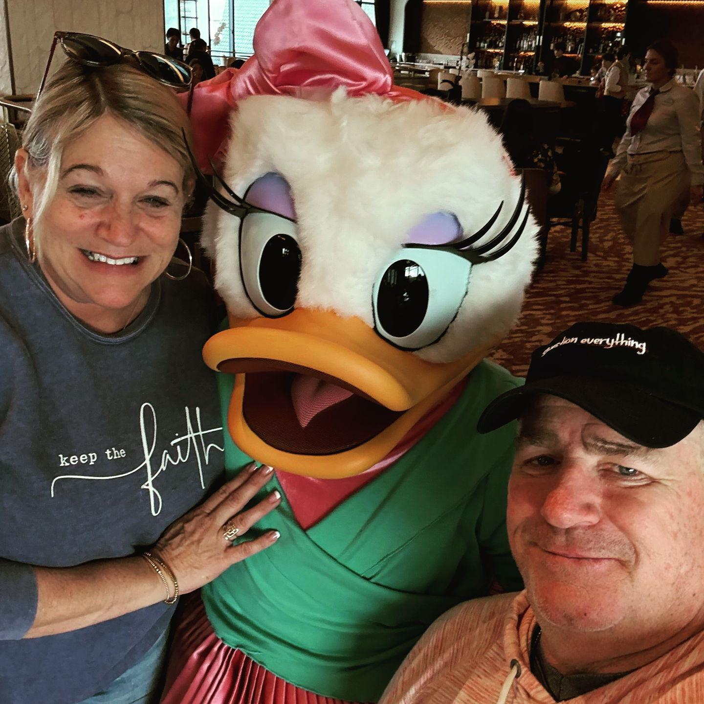 Our second trip to Disney.  Enjoyed an impromptu breakfast with all of the characters.
