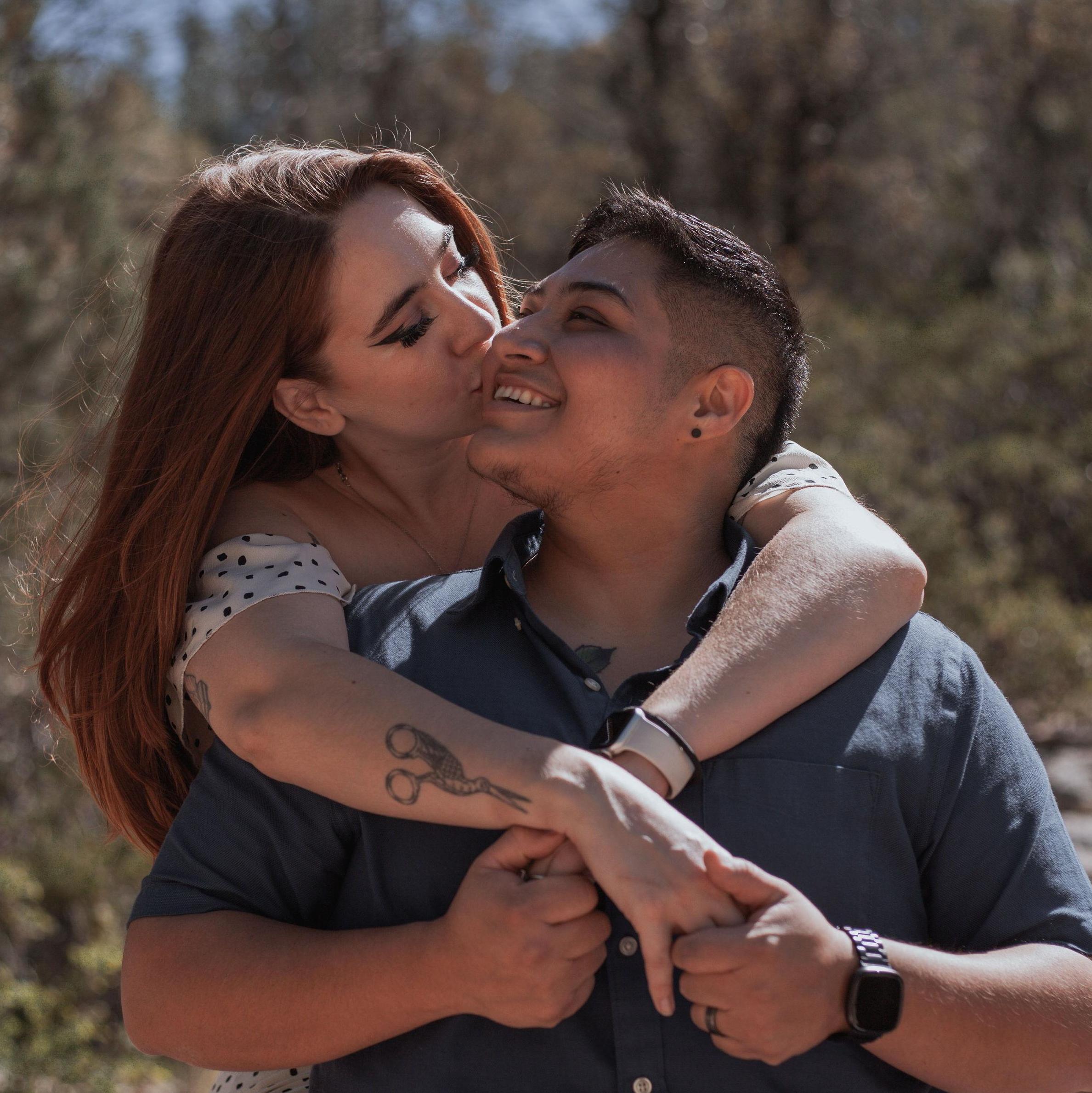 Engagement photos in Payson.
