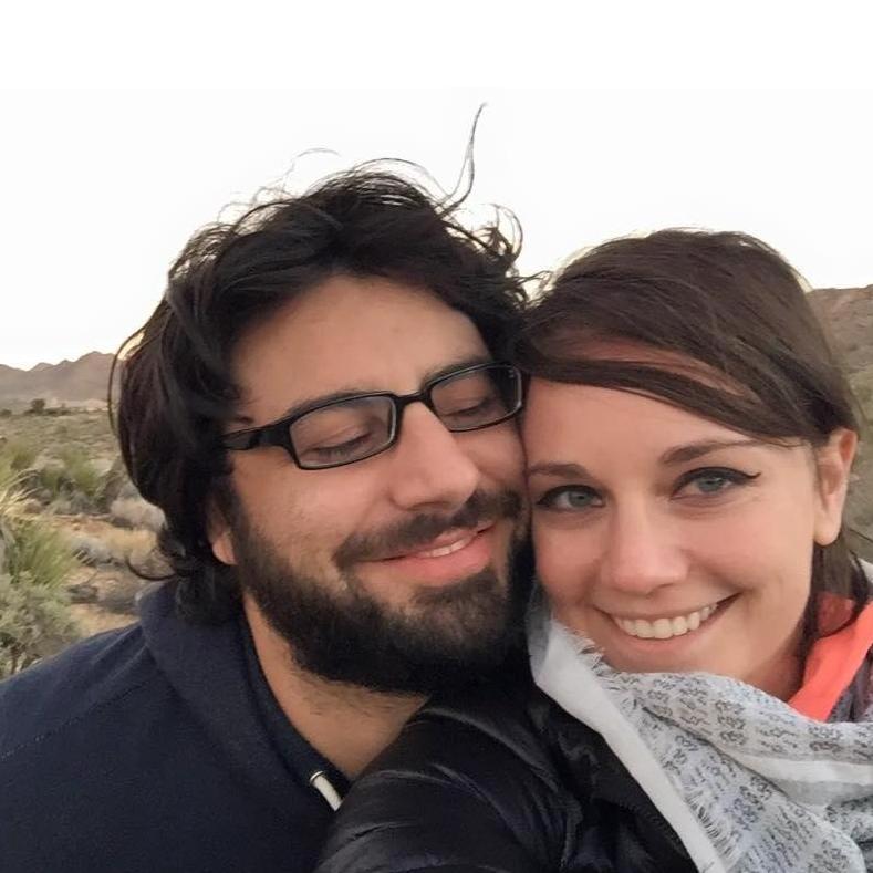 Enjoying Joshua Tree National Park.
