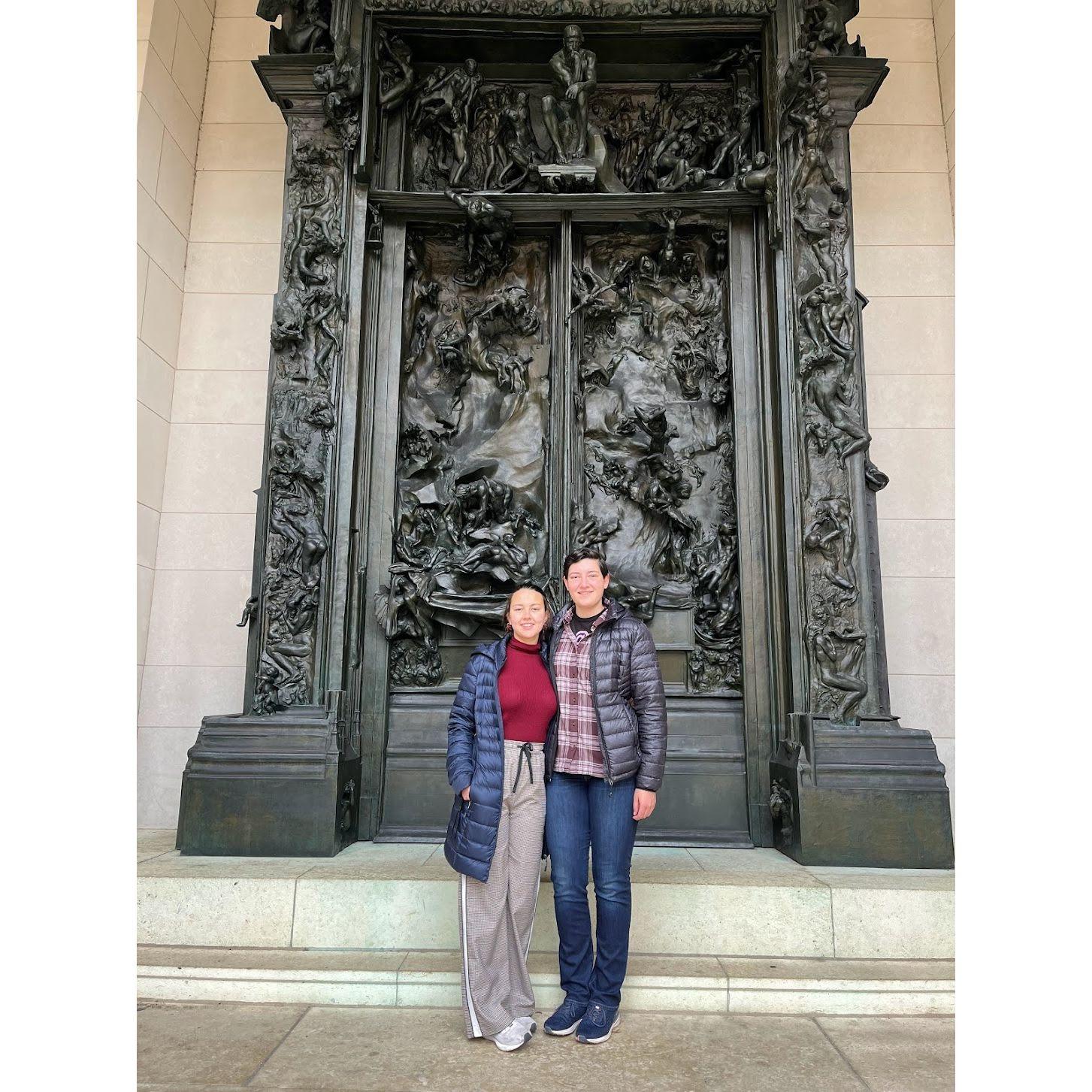 The Gates of Hell at Philadelphia Museum of Art.