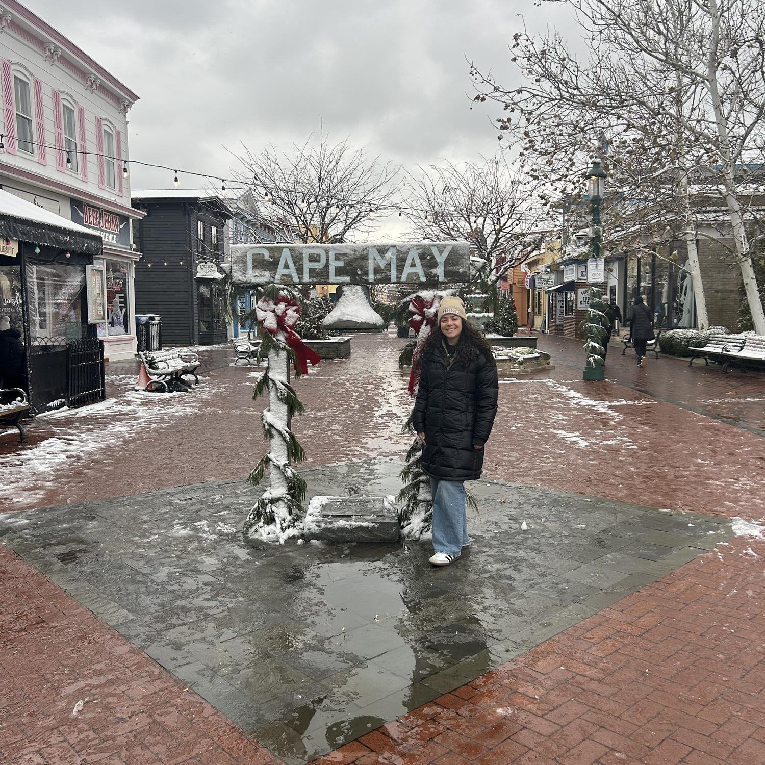 Snowy day in Cape May