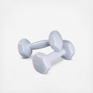 Deluxe Vinyl Dumbbells, Set of 2