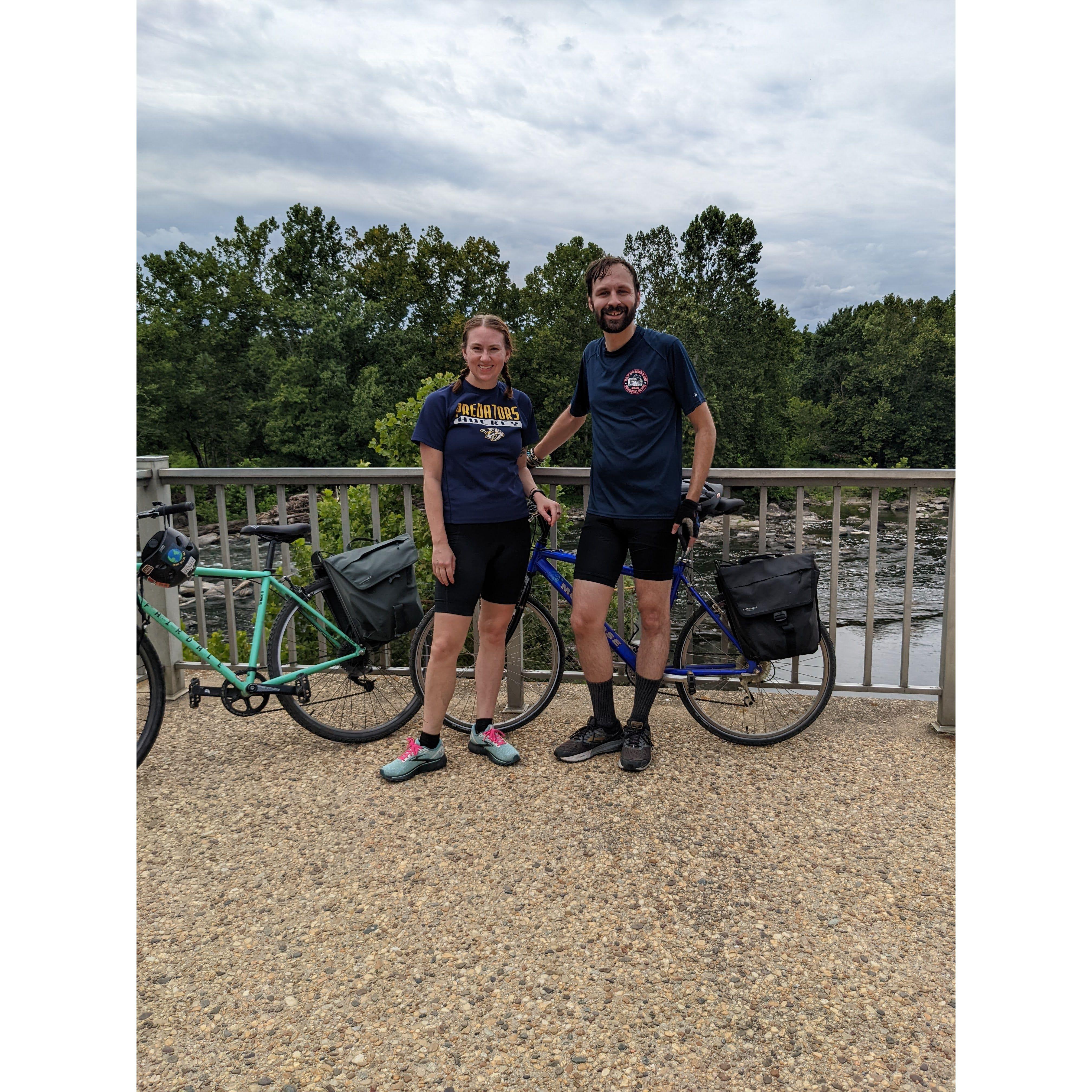 Biking the C&O Canal Towpath from Harpers Ferry to DC, 2022