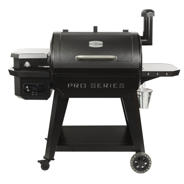 Pit Boss Pro 850 Sq.-in Hammer Tone Pellet Grill