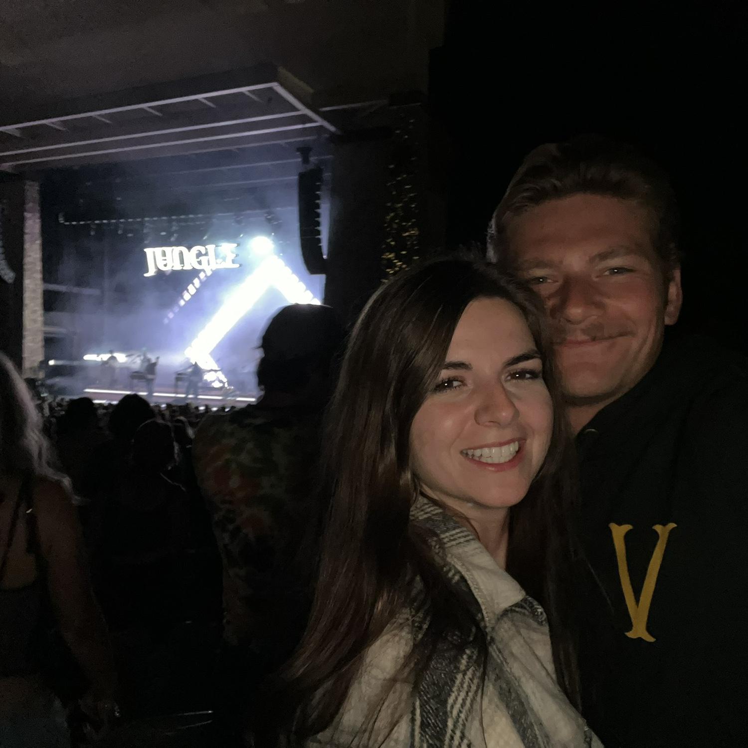One of the concerts we got to attend!