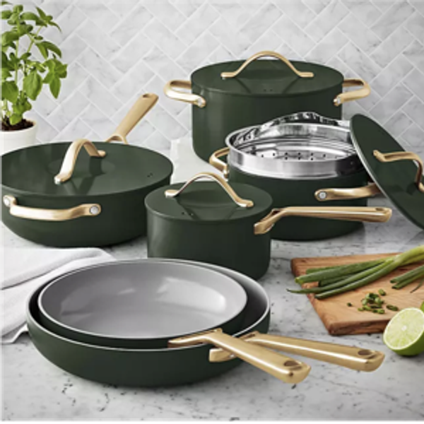 Sam's Club - Member's Mark 11-Piece Modern Ceramic Cookware Set