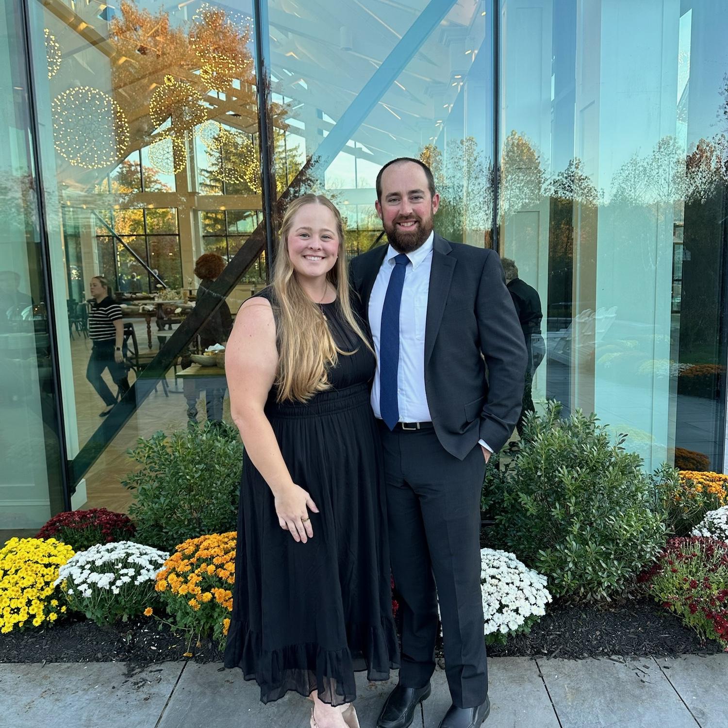 At Jed and Danii's Wedding in NJ!