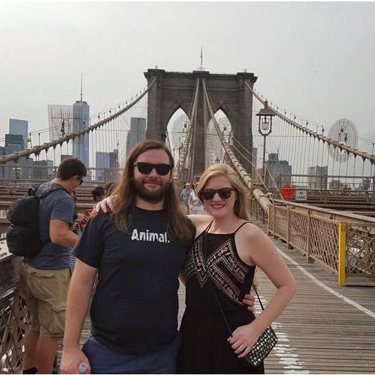 We spent five years living in NYC together. Hard work and a lot of play!