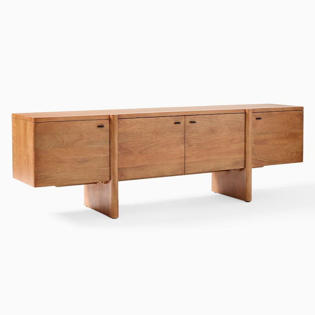 Otto 80" Media Console, Acorn
