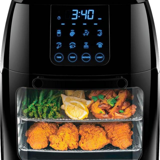 CHEFMAN - 6L Digital Multi-Function Air Fryer - Black