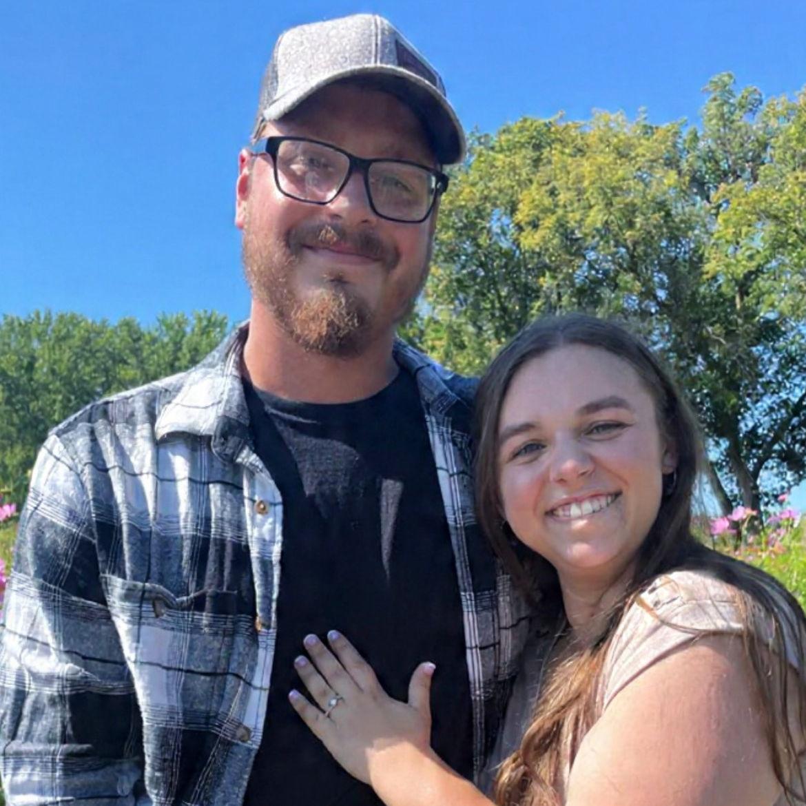 The day David Proposed to Paige and she said "Yes!"