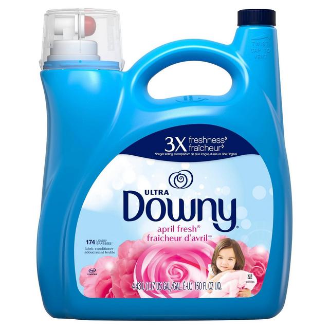 Downy Ultra April Fresh Liquid Fabric Conditioner (Fabric Softener)- 150 fl oz 