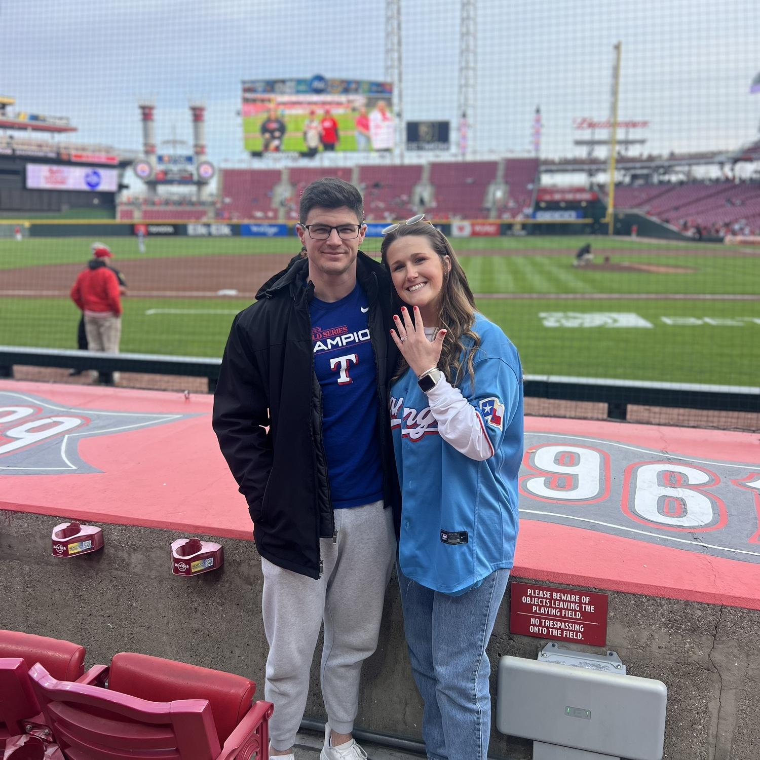 engagement day!!!! — april 1, 2025