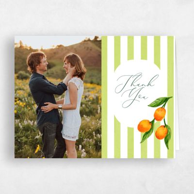 Lime, Green Wedding Thank You - Tropea Photo