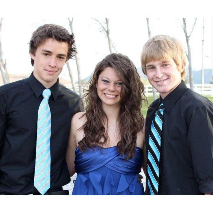 Sophomore year of High School with one of our best friends!