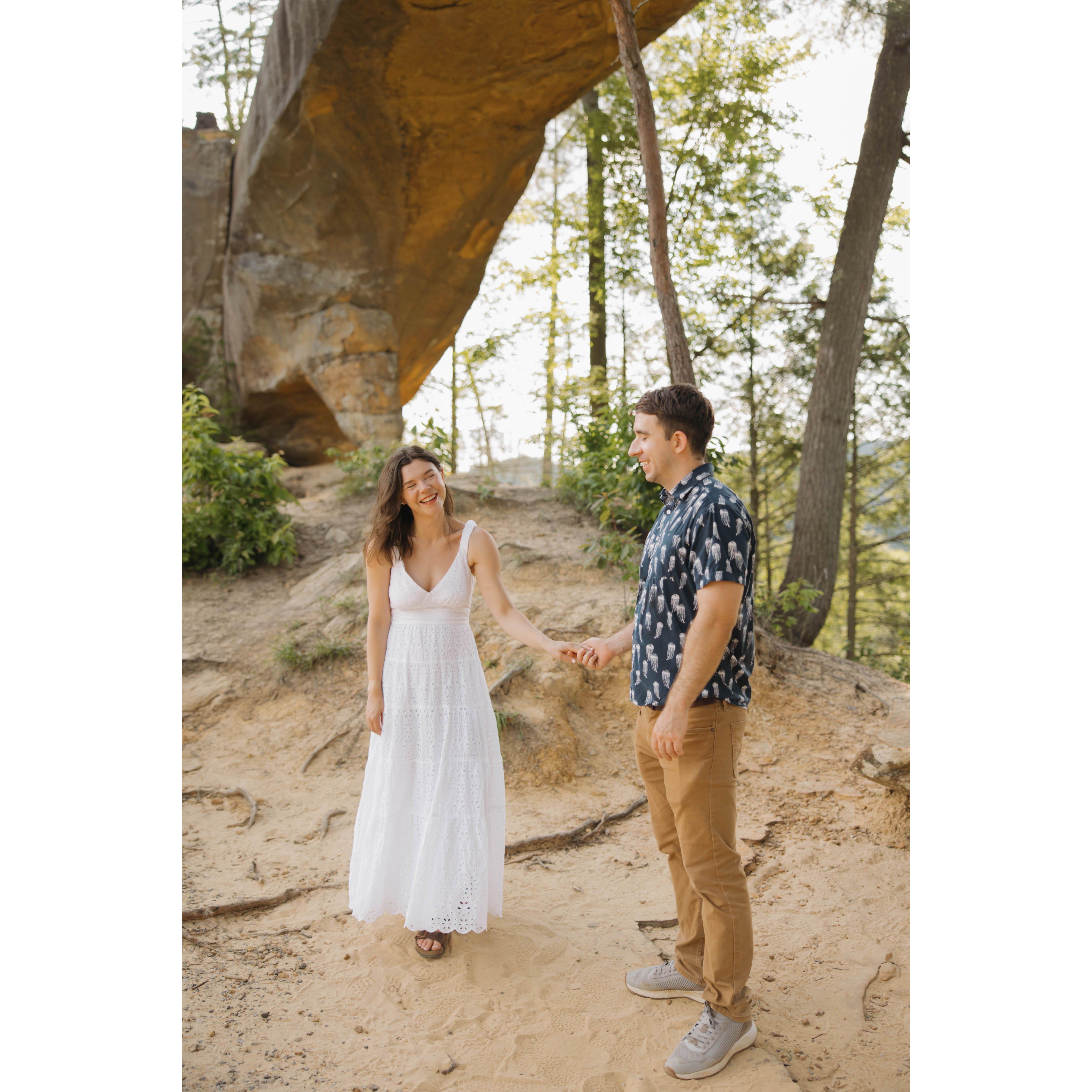 Engagement Photos - Red River Gorge