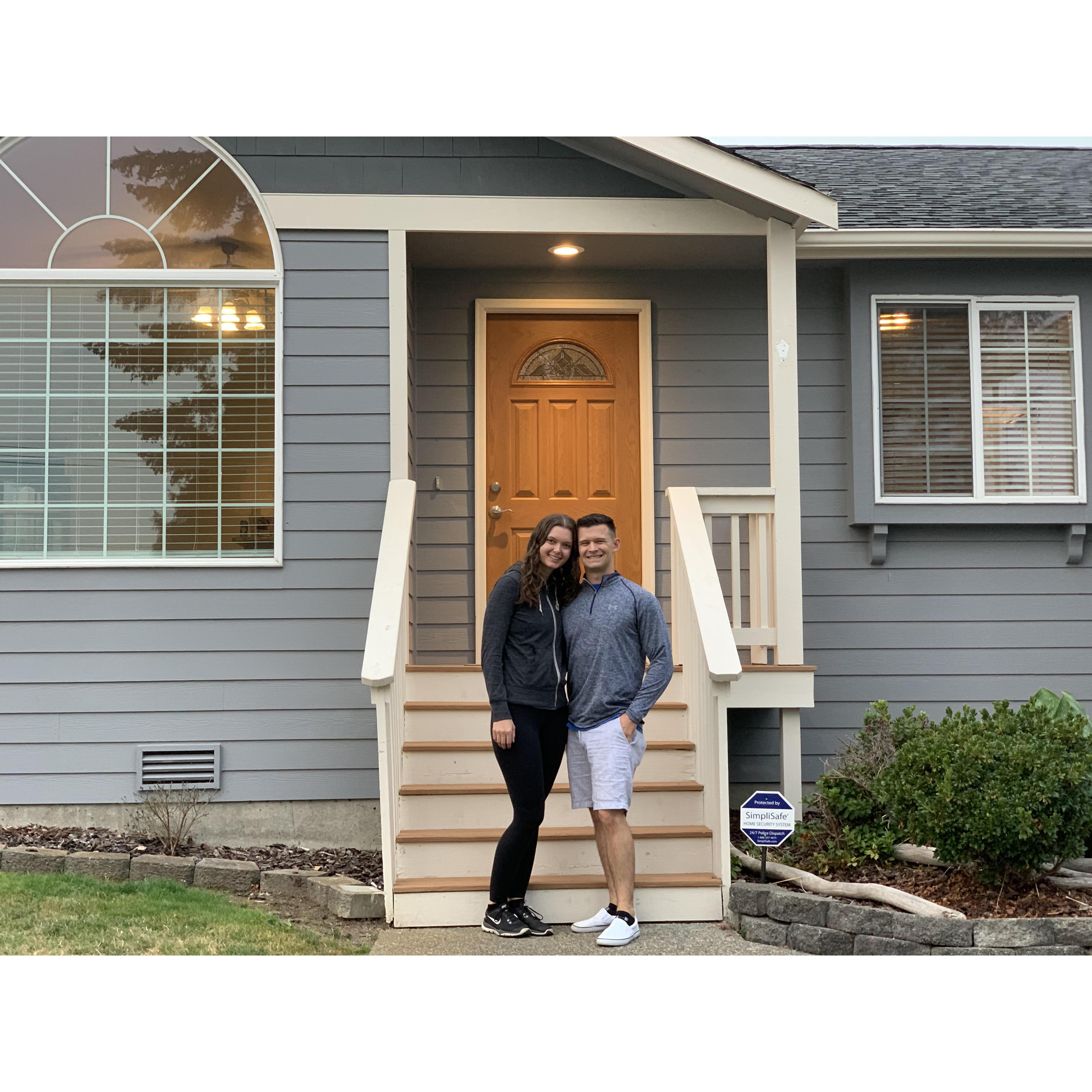 First house together! September 2020