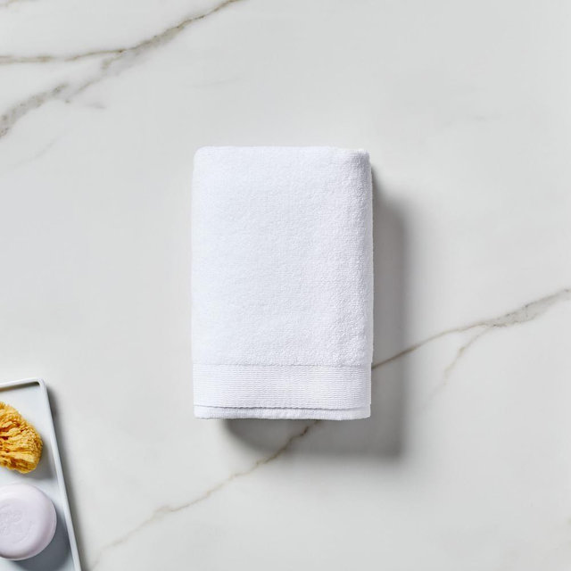 Luxe Fibrosoft 550GSM Hand Towel, White