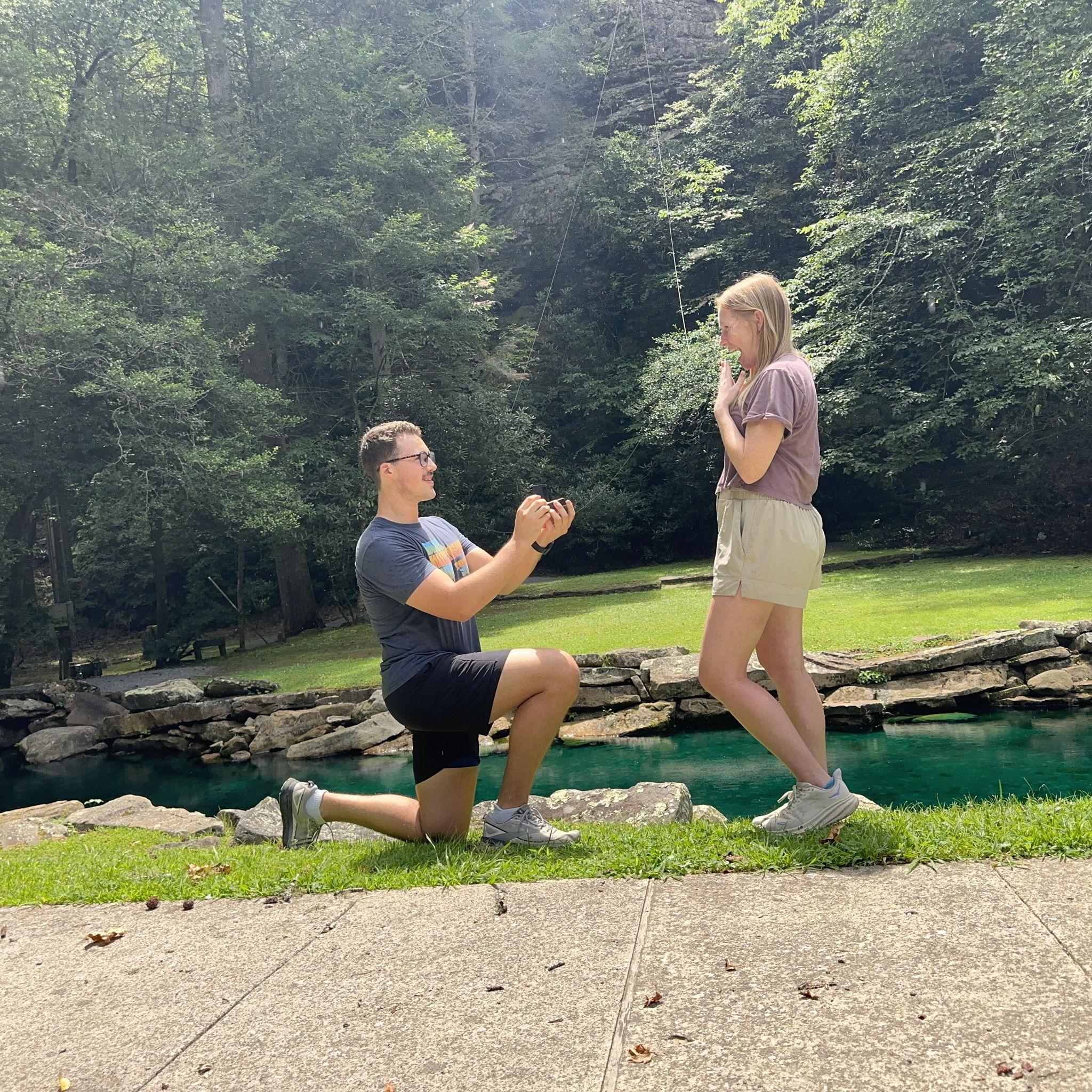 Candid ENGAGEMENT PHOTO