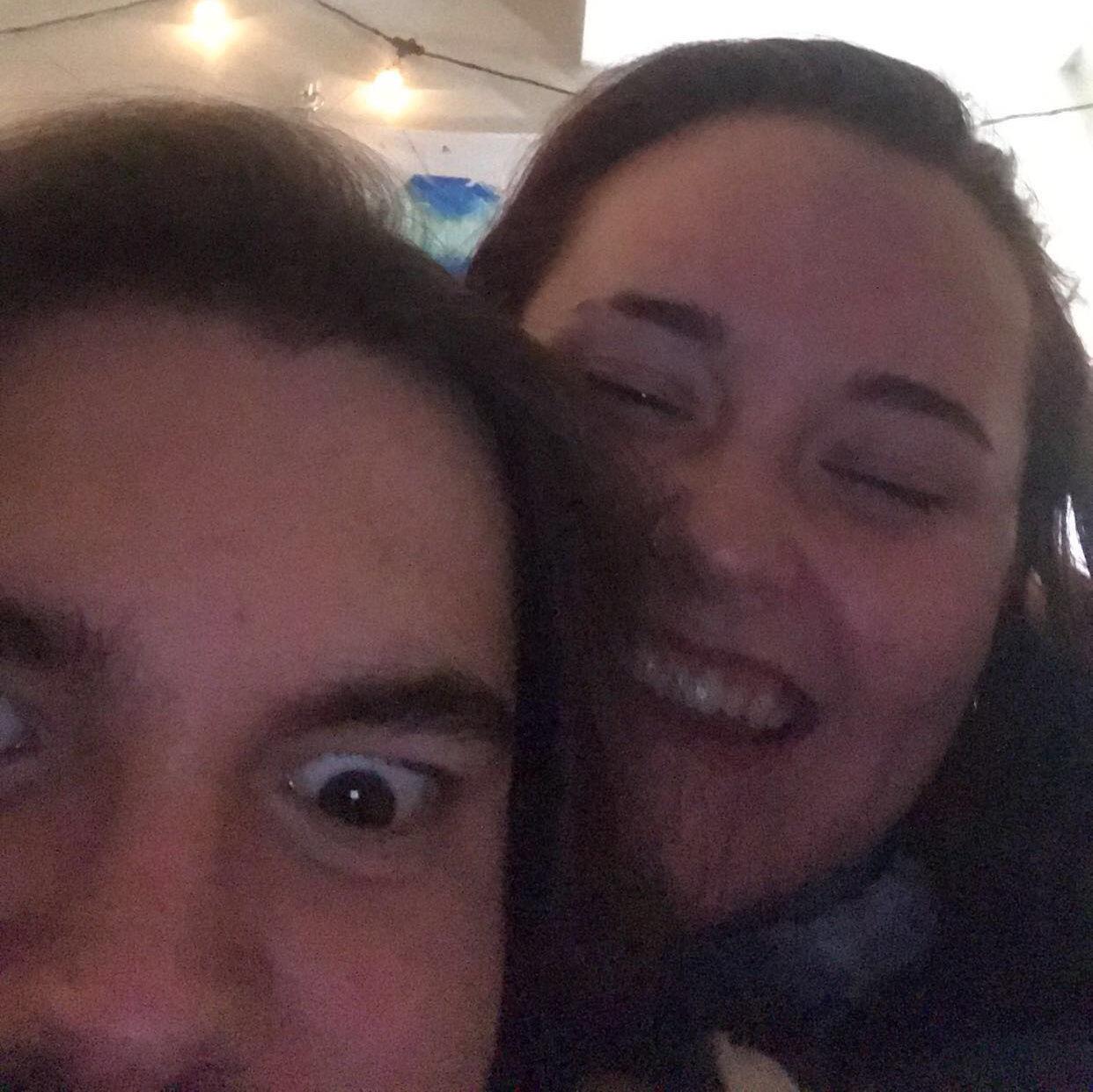 Our first picture together 2021