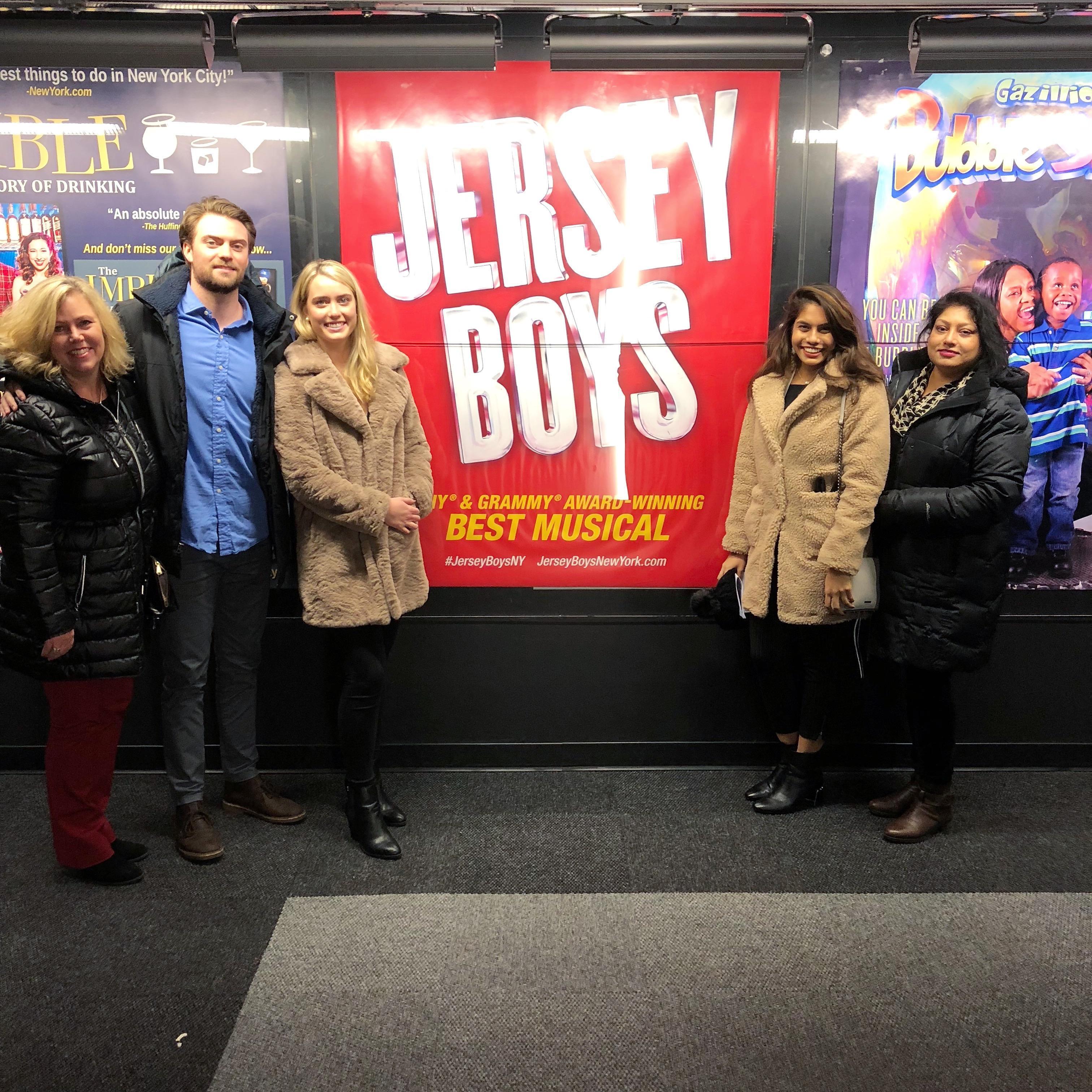 November 2018: Daly and Khaled Family go to a broadway show!