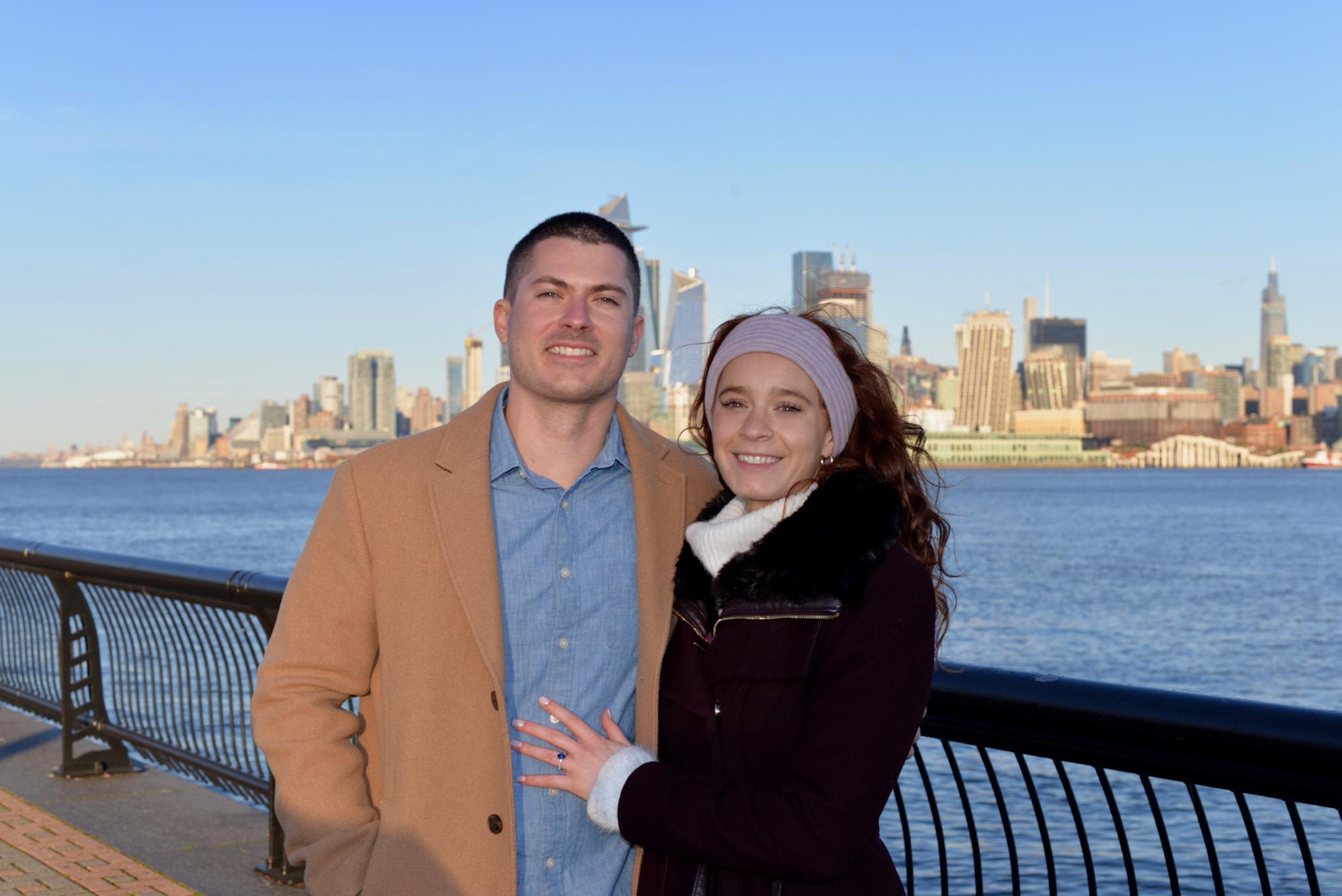 Excitement because we're engaged!