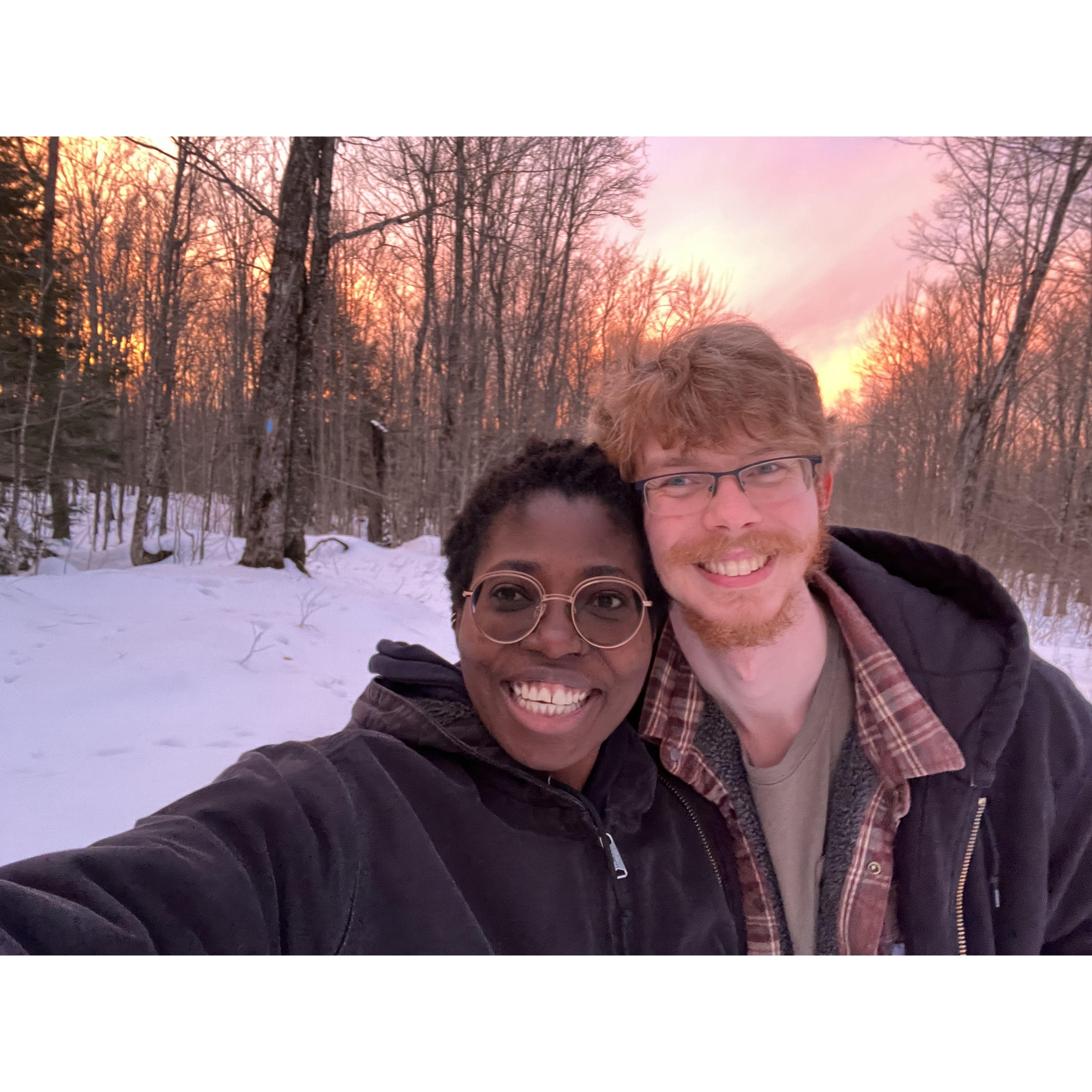 Just a Beautiful Sunset on a Hike