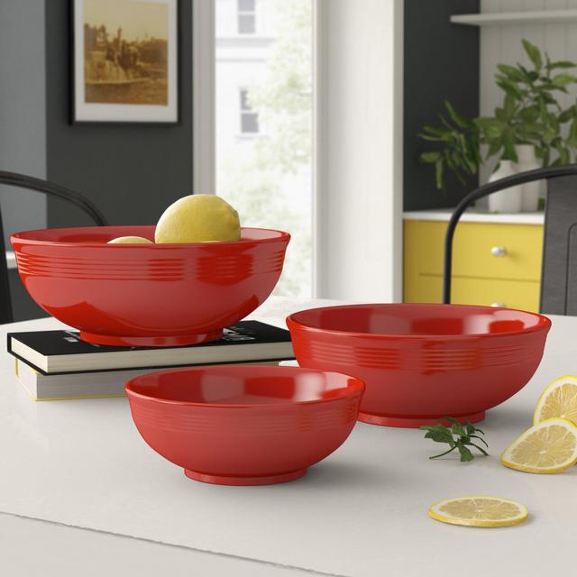 Oak Park 3 Piece Serving Bowl Set