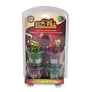 Eco-Fill® 4-Pack Single Serve Coffee Filter