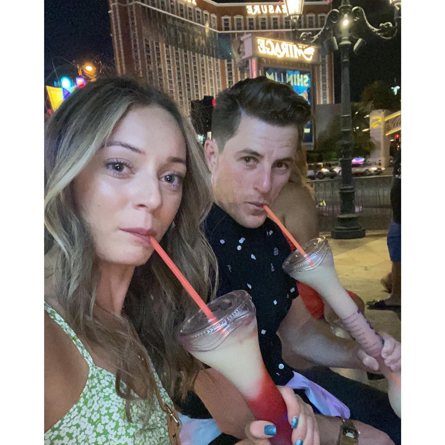 Celebrating my 21st bday in Vegas!!