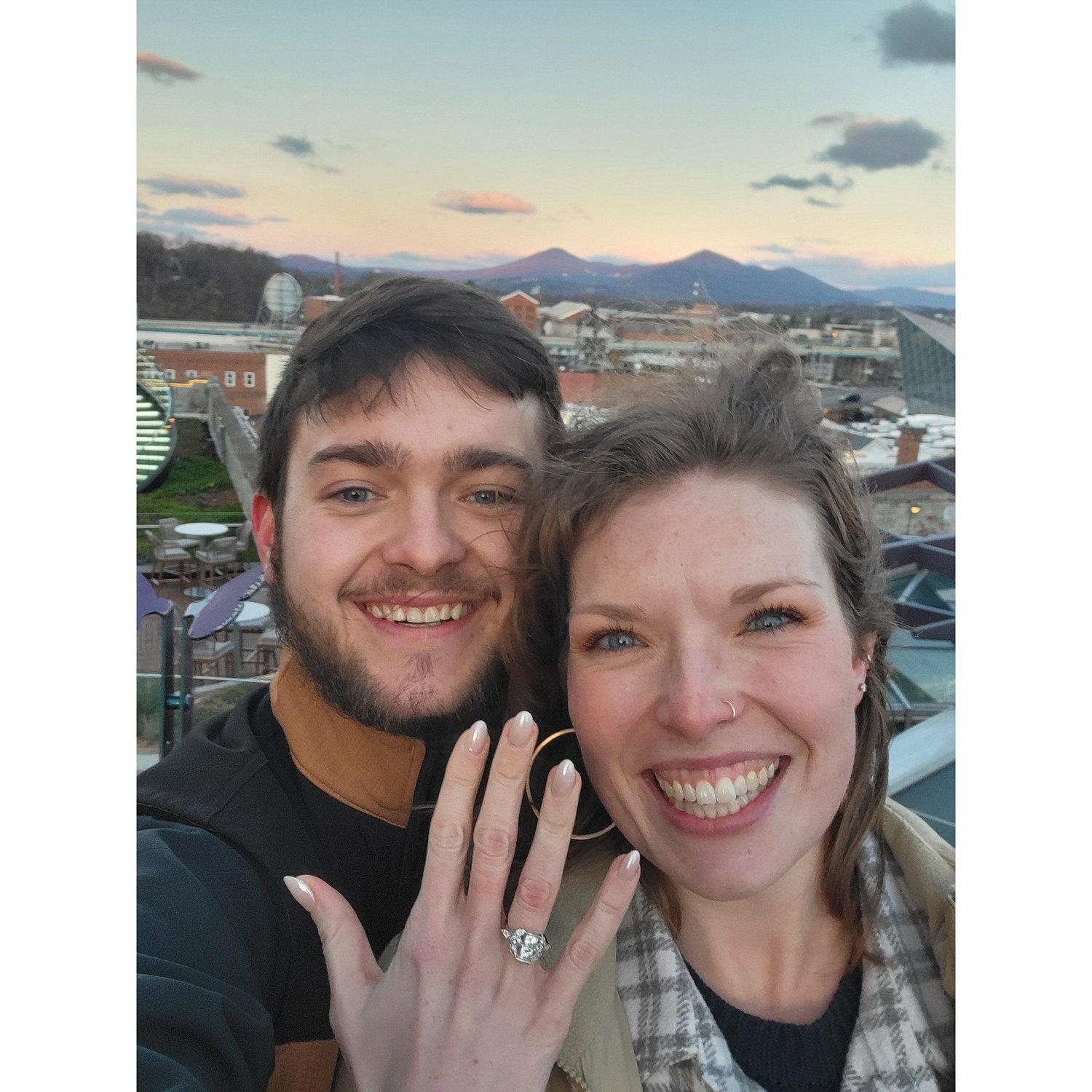 Aaaand right after he proposed!
