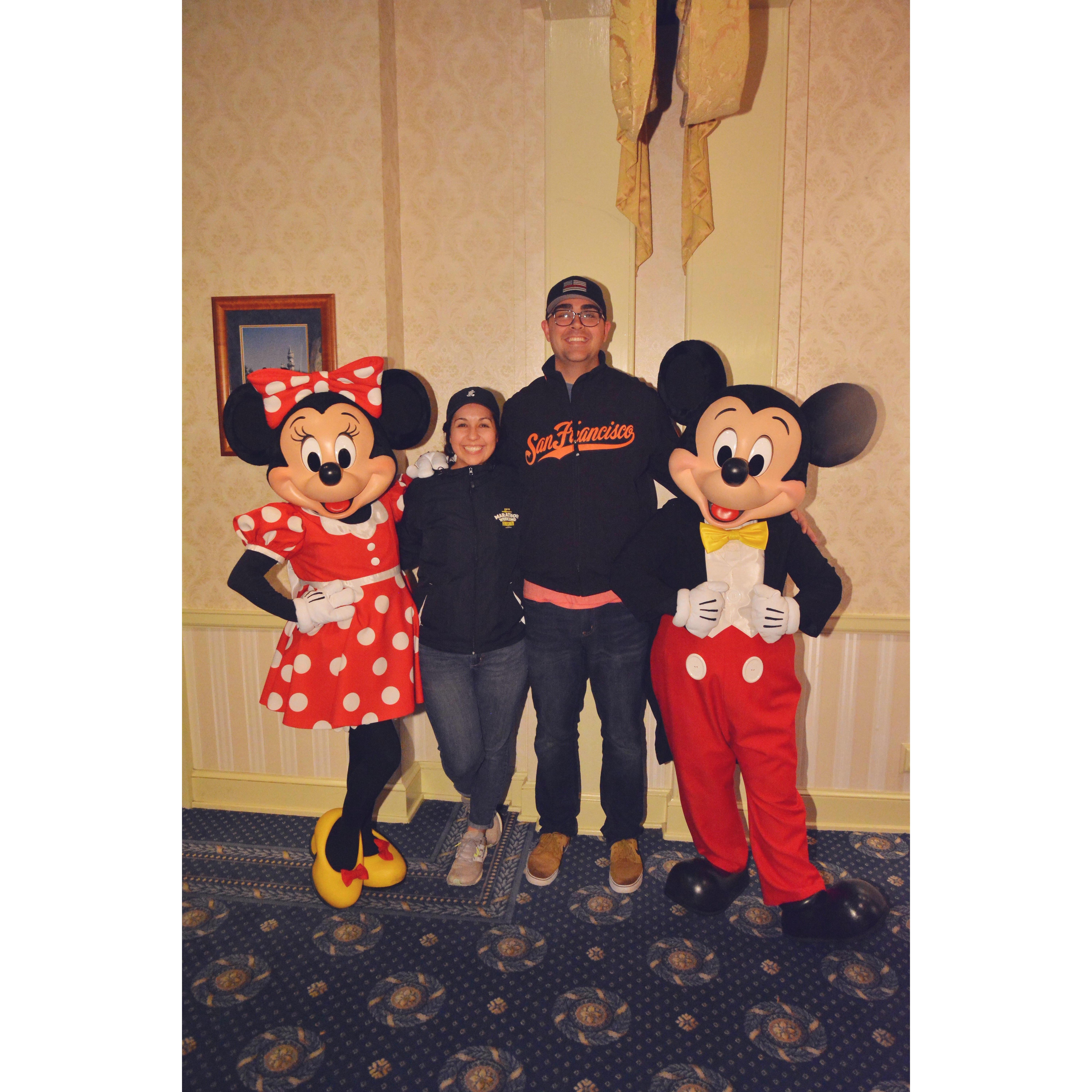 Once I passed probation with the fire department, it only seemed fitting to celebrate in Disneyland in March 2018 :)