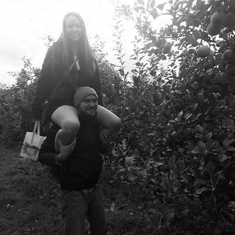 Apple picking an hour north of New York City
(Sarah Brady & Jason)