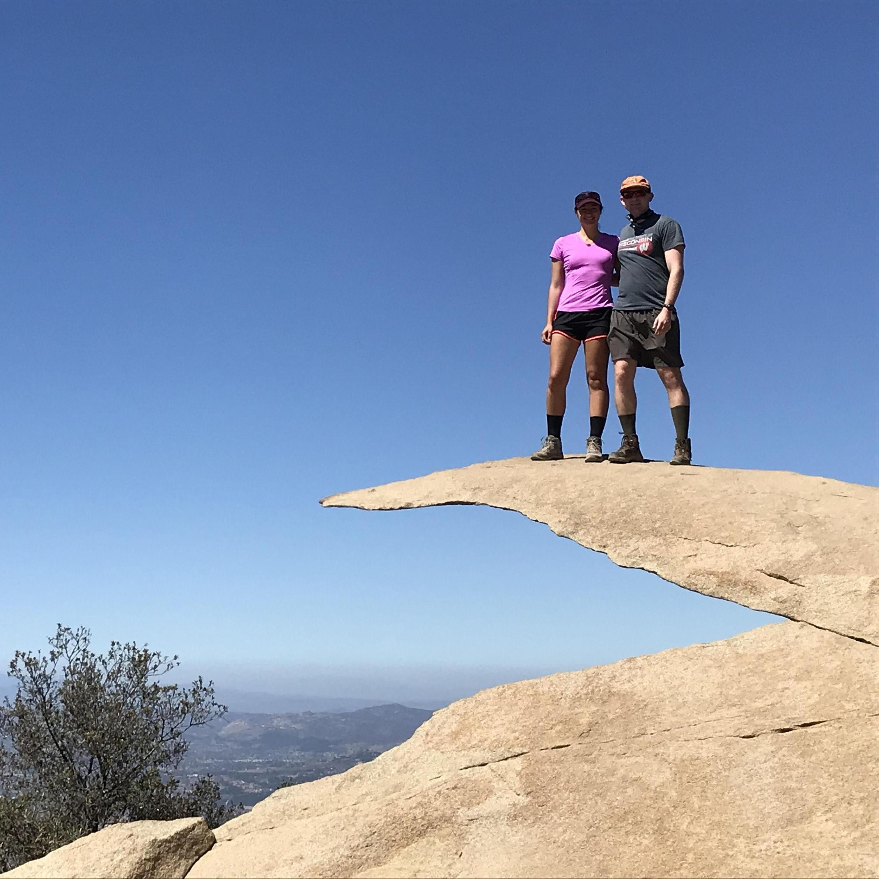 Potato Chip Rock hike, San Diego, September 2018